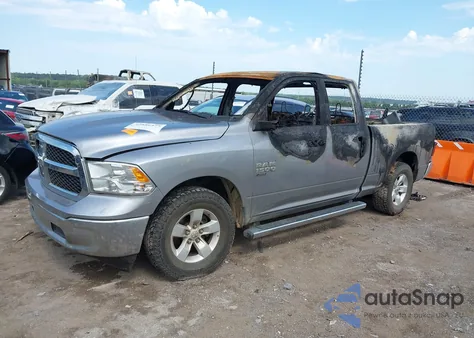 2021 Ram 1500 Classic Tradesman 4X2 6'4 Box from USA, damaged, VIN 1C6RR6FG8MS525121